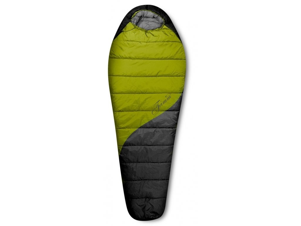 Levný spacák Trimm Balance junior Kiwi Green / Dark Grey 